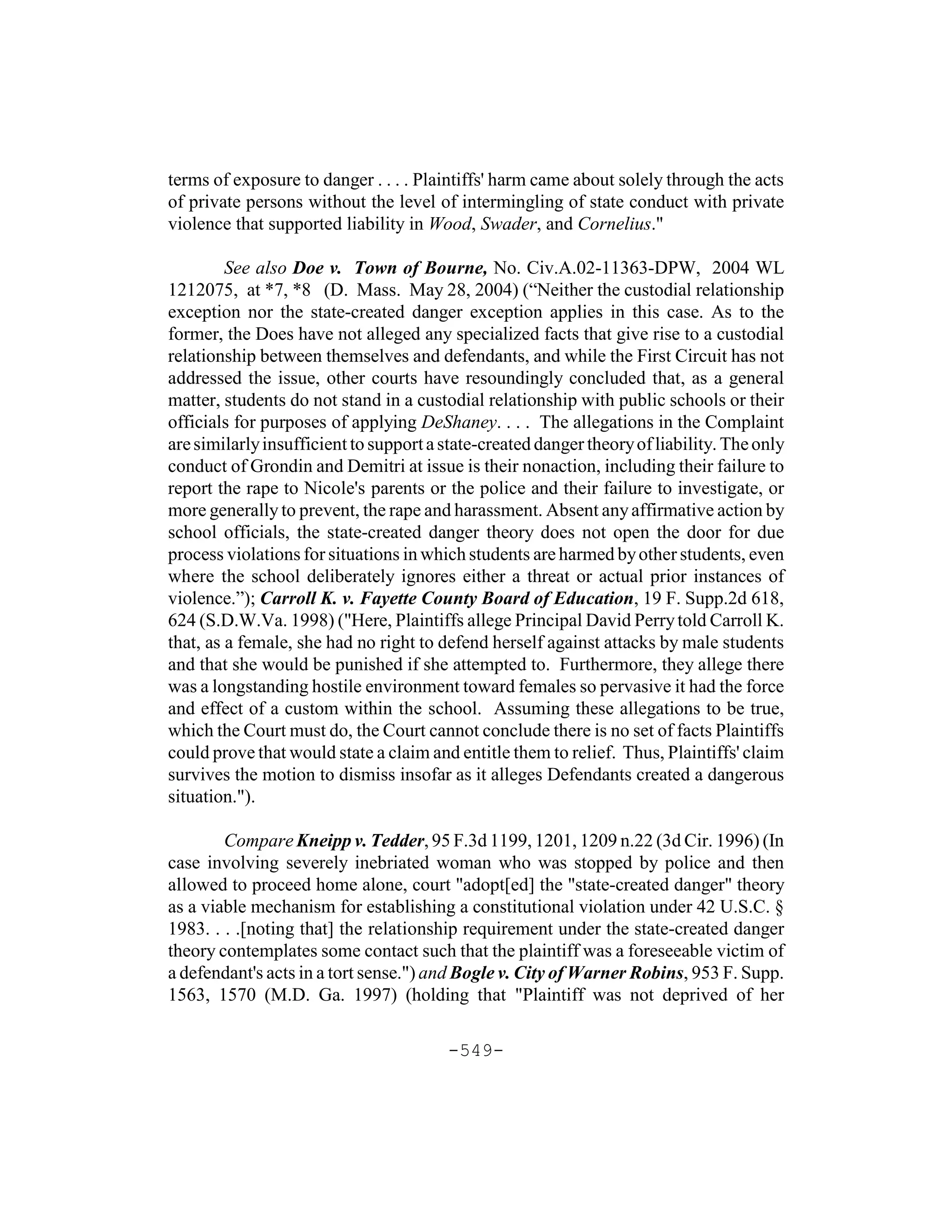 Section 1983   basic principles, individual and entity liability, by  karen blum, esq