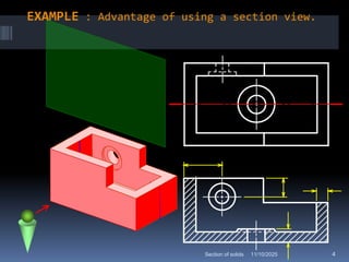 Sections of solids engineering graphics section of solids | PDF