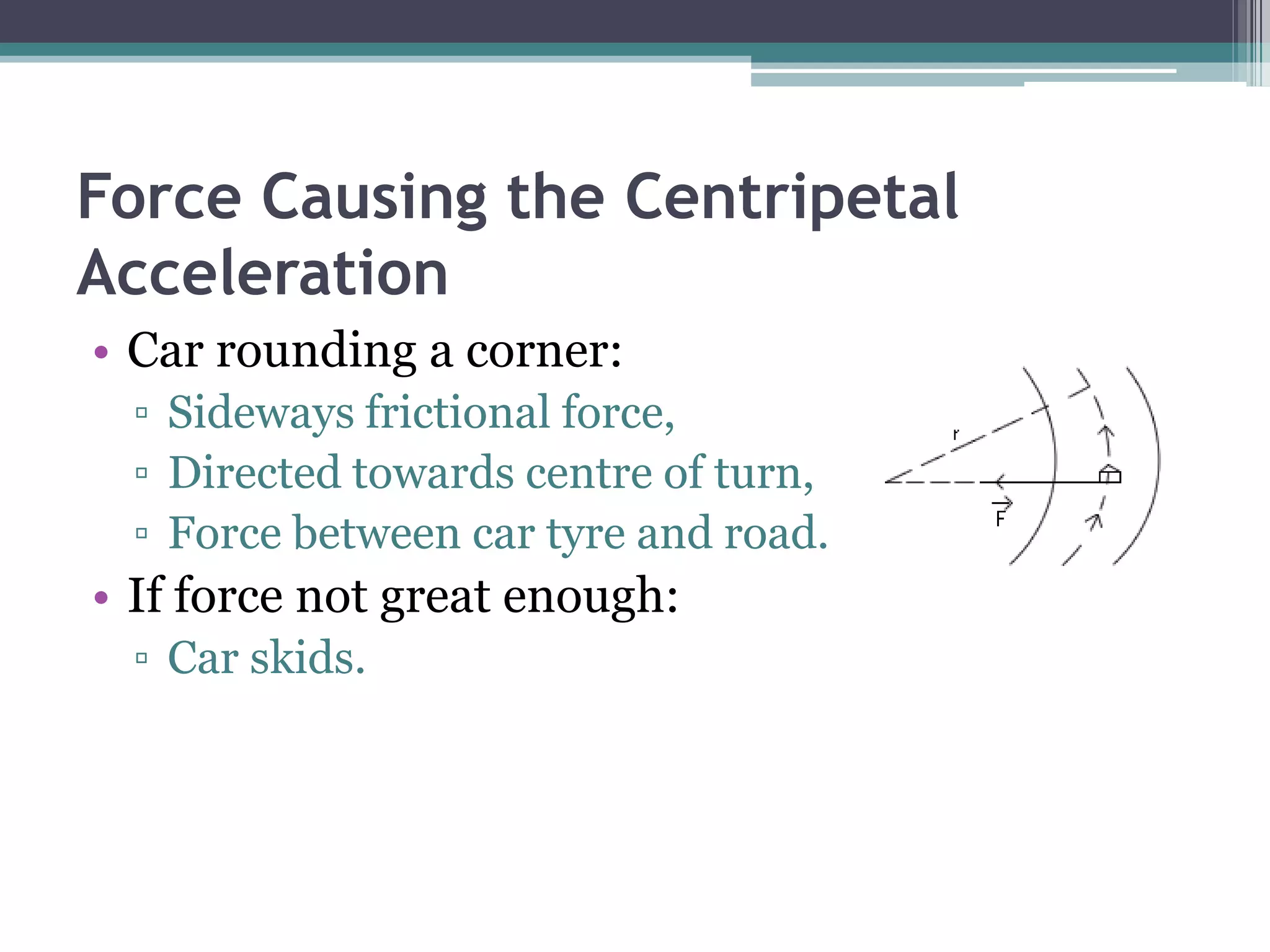 Circular Motion TermsIn uniform circular motion, the object in one revolution moves 2r in T seconds.