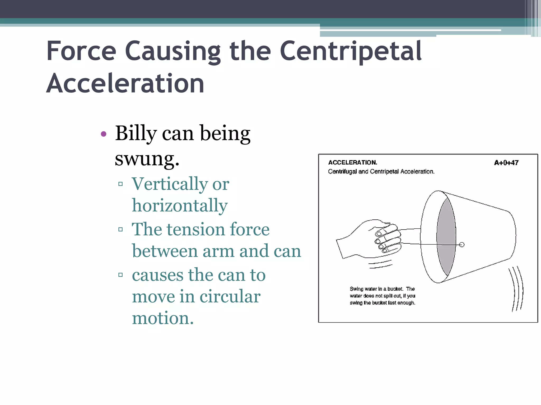 Centripetal Accelerationv1 = vb - va.v2 = vc - vb	and so on.The magnitude of v1 = v2.The direction is always to the centre of the circle.