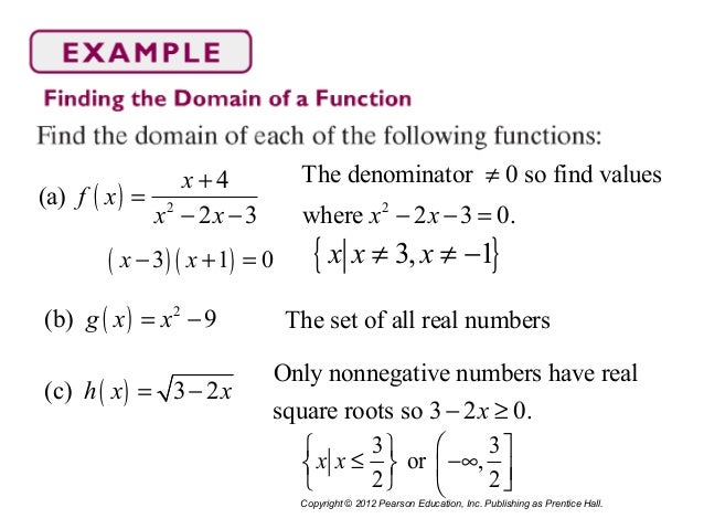 Section 2.1 functions