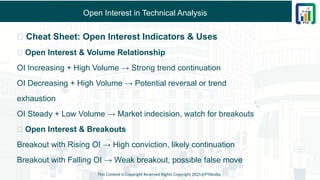 Section 2 - Chapter 4 - Charting Volume and Open Interest | PPTX