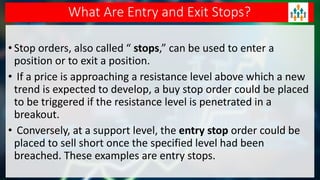 Section 2 - Chapter 6 Part II - Stops & Retracements | PDF