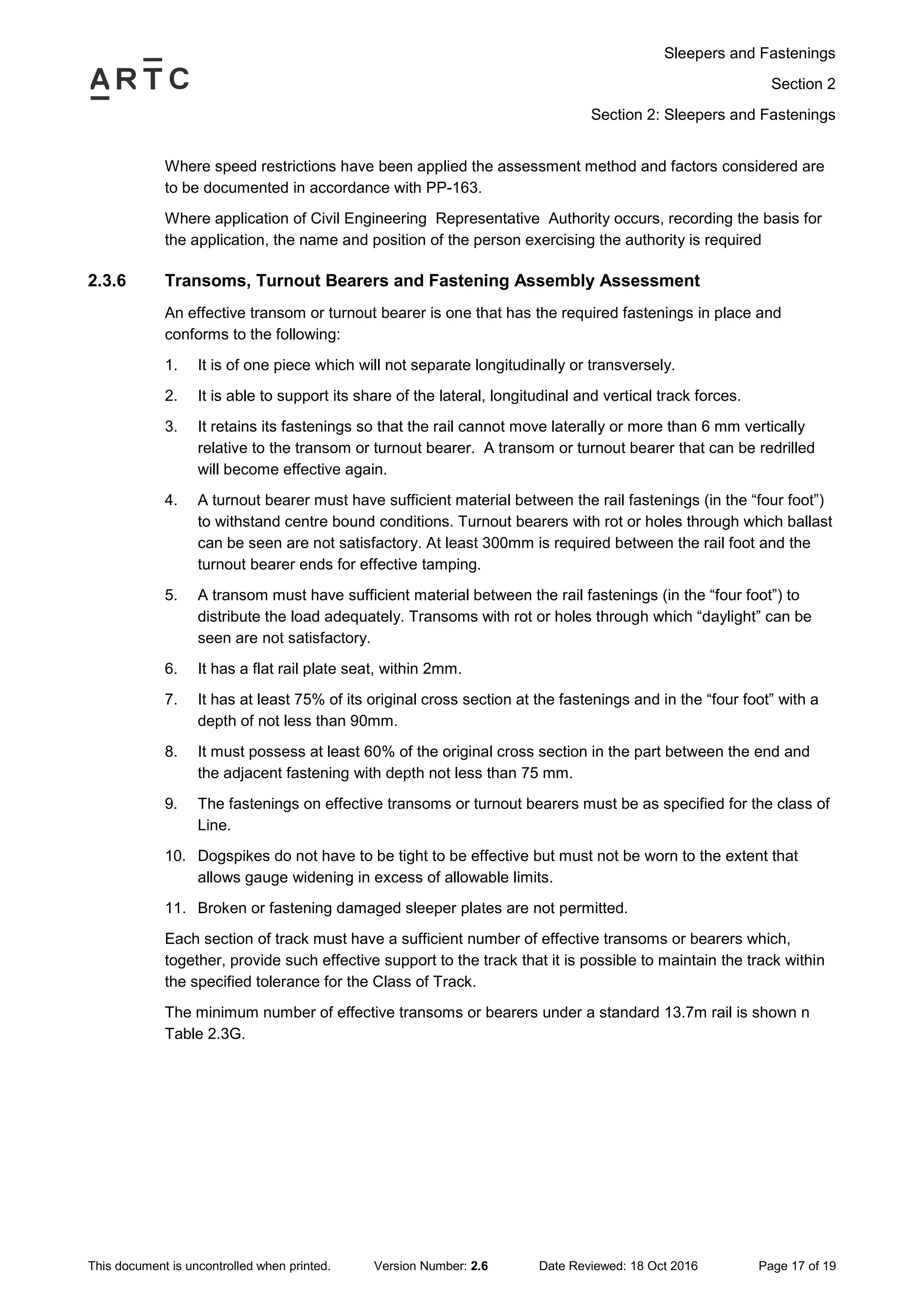 Section 2 sleepers and fastenings | PDF