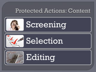 Screening
Selection
Editing
 