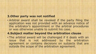 section 25 onwards ARBITRATION ACT, 1996.pptx