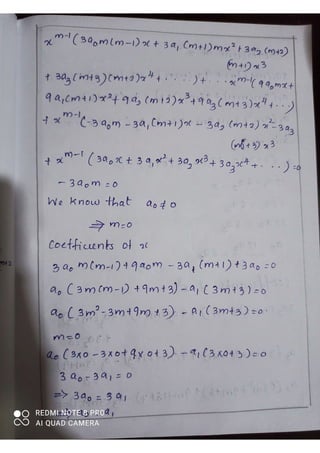 Section 28- Regular singular points solution | PDF