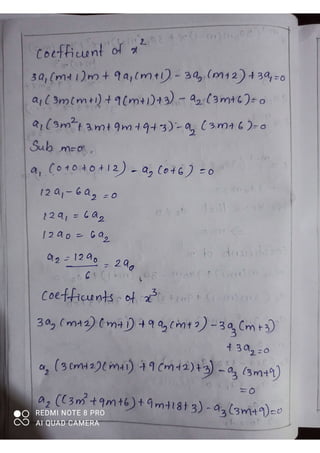 Section 28- Regular singular points solution | PDF