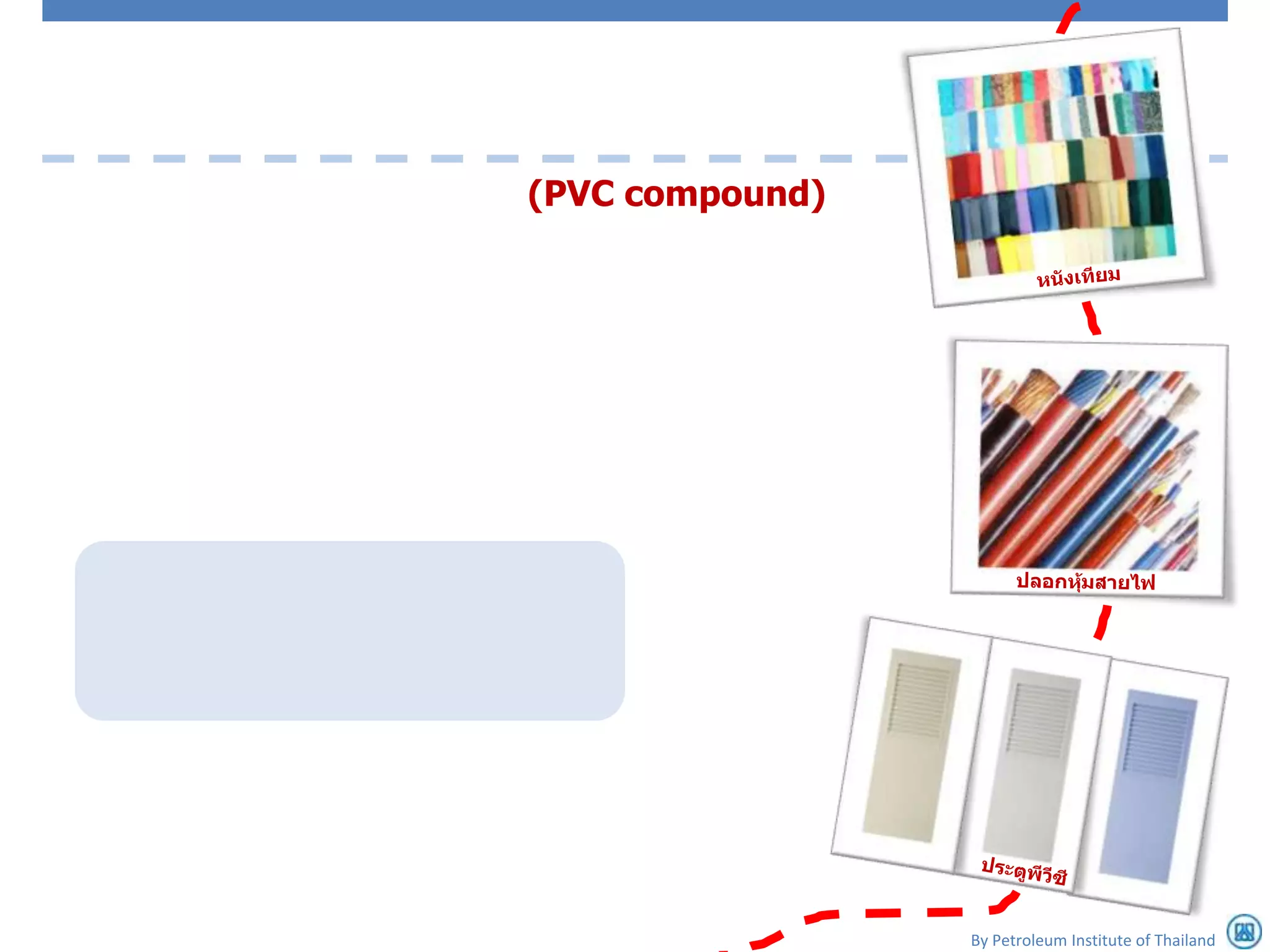 (PVC compound)




                 By Petroleum Institute of Thailand
 