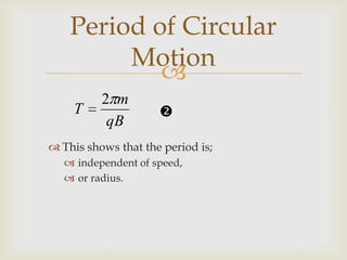 An alternative method is required.K = ½mv2If we rearrange equation Kinetic Energy of Ions