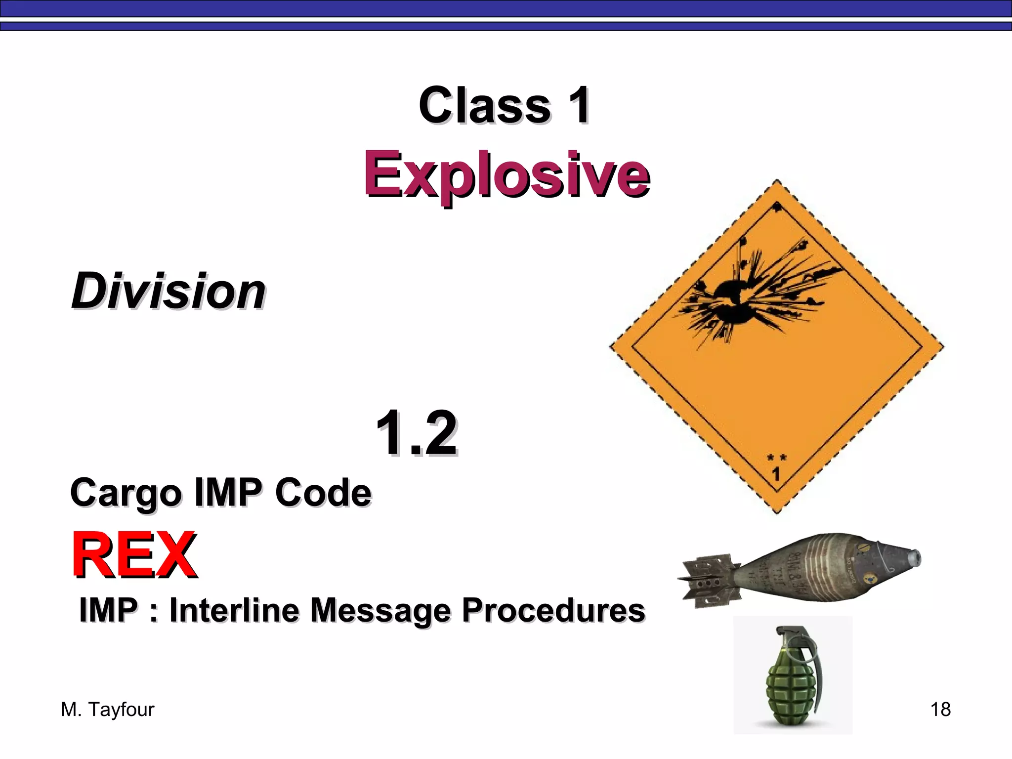 Section 3 IATA Classification | PPT