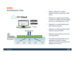 Section 3 - Technical Sales Foundations for IBM QRadar for Cloud (QRoC ...