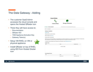 Section 3 - Technical Sales Foundations for IBM QRadar for Cloud (QRoC ...