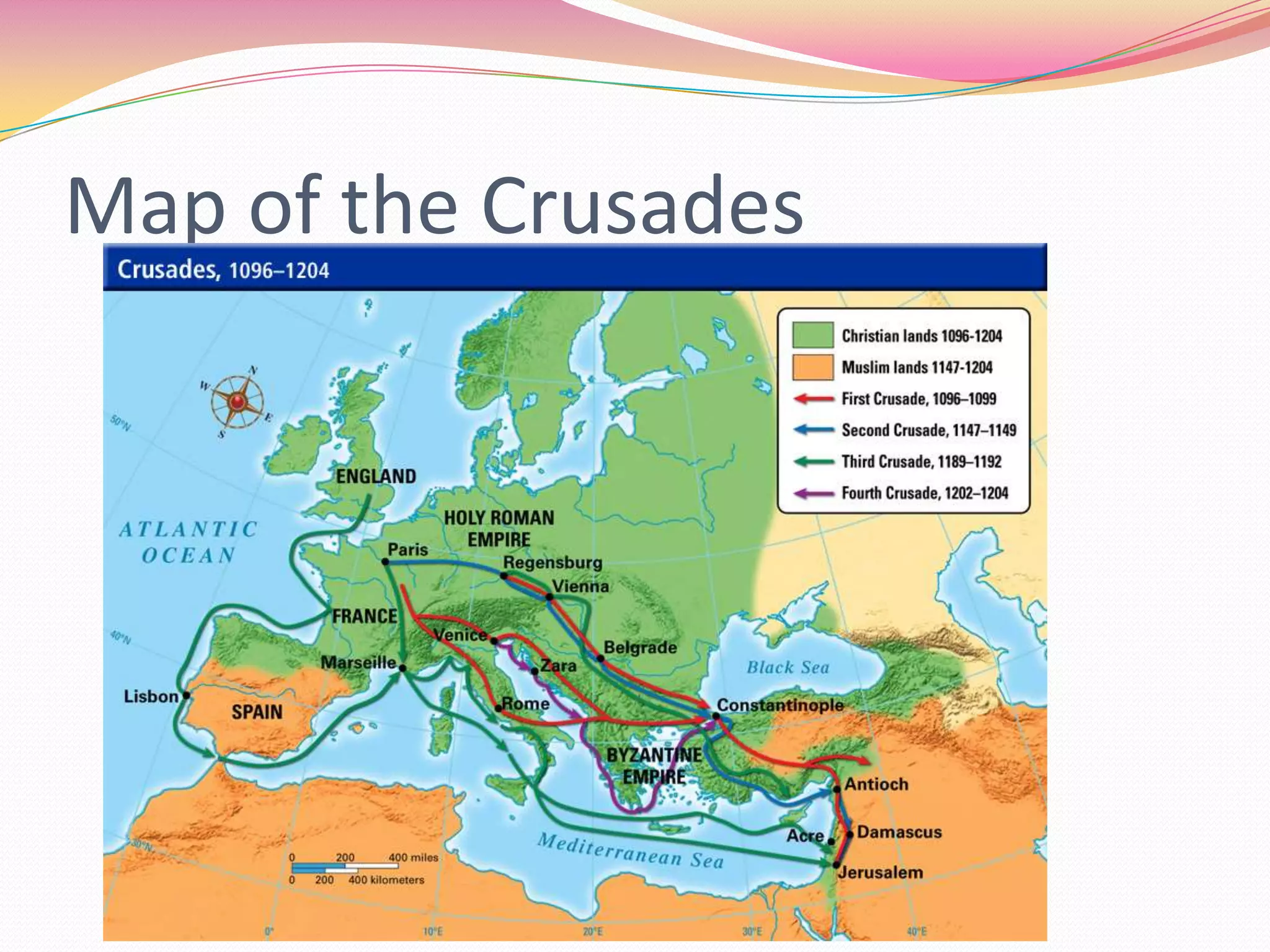 Map of the Crusades

 
