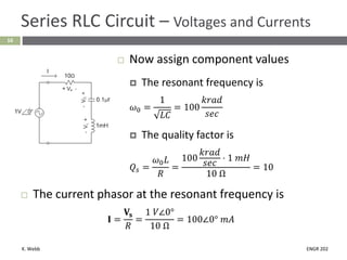 Quality Factor Formual Rlc Comprehensive Study of Second-Order Electrical Filters and Resonance in ...
