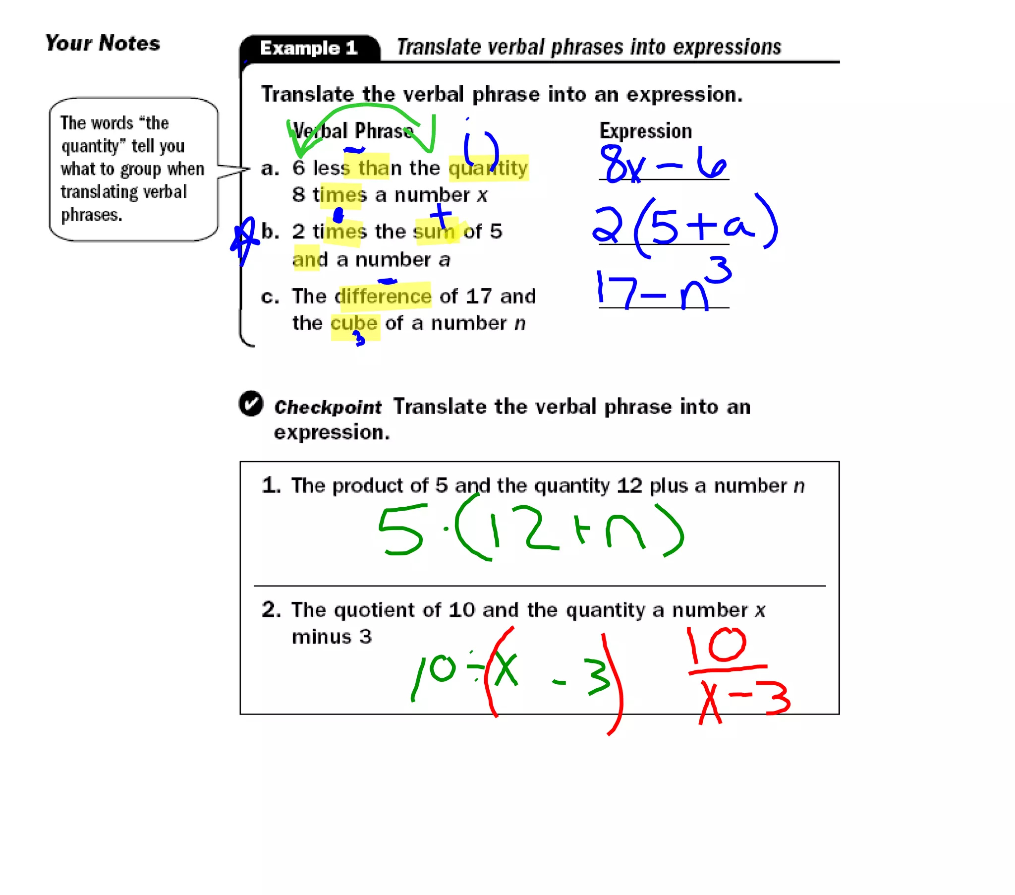 Section 3 writing expressions | PPTX