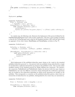 Modeling Aspects with AP&P Components