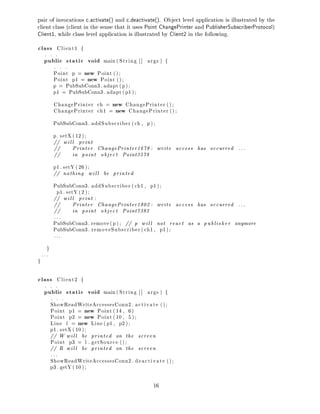 Modeling Aspects with AP&P Components