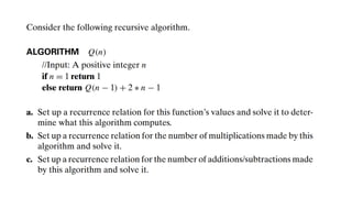 Algorithms Analysis & Design - Lecture 4 | PPT