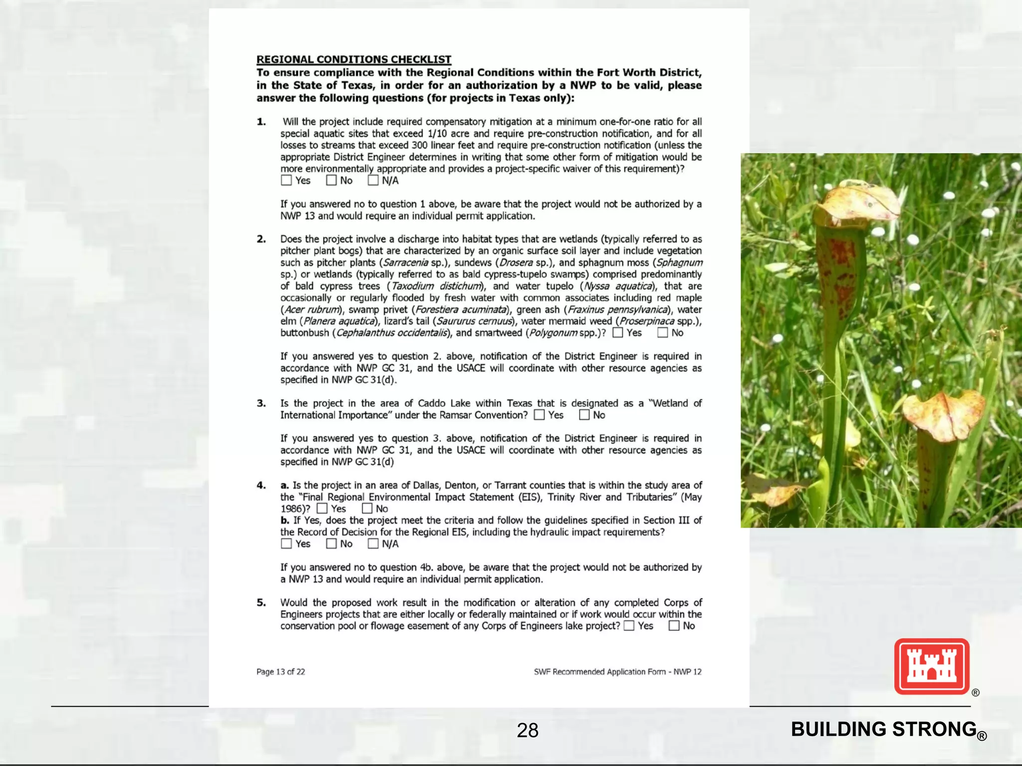 28   BUILDING STRONG®
 