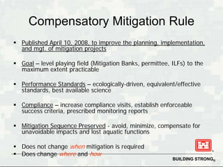 Section 404 Clean Water Act Overview Riparian Workshop | PDF