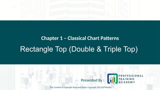 Rectangle Top (Double & Triple Top)
Chapter 1 – Classical Chart Patterns
Presented By :
This Content is Copyright Reserved Rights Copyright 2025@PTAIndia
 