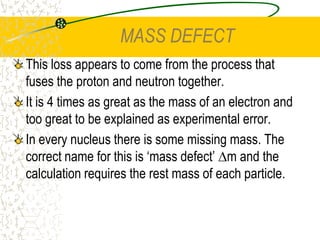 ISOTOPESTake care not to mix up the words ‘isotope’ and ‘ion’.An ion has an unequal number of protons and electrons. It is electrically charged. THIS CHANGES THE CHEMISTRY OF THE ATOM.An isotope has a unequal number of protons and neutrons. This DOES NOT CHANGE THE CHEMISTRY OF THE ATOM.