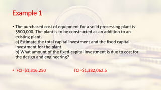 Estimated Capital Example section 5.pptx