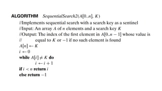 Algorithms Analysis & Design - Lecture 5 | PPT