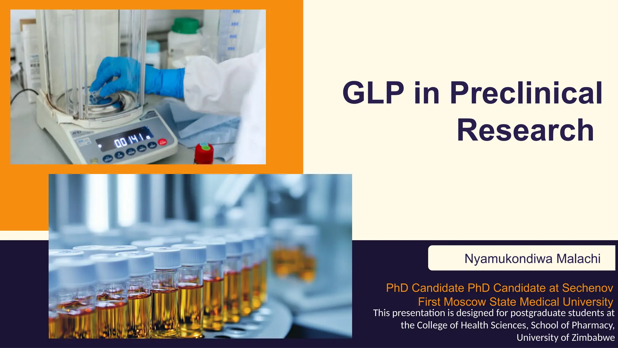 Good Laboratory Practice (GLP) in Preclinical Research: Ethical ...