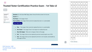 Section 508 Trusted Tester GDG Study Group 1 by Laura Wissiak | PPTX