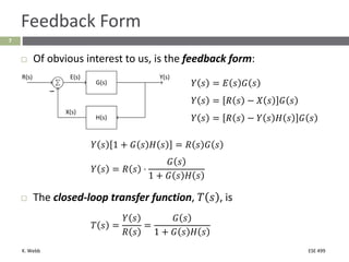 Comprehensive Guide to Block Diagrams and Feedback Control Systems in ...