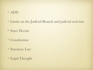 judicial branch limits