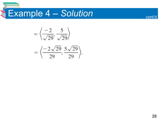 28
Example 4 – Solution cont’d
 