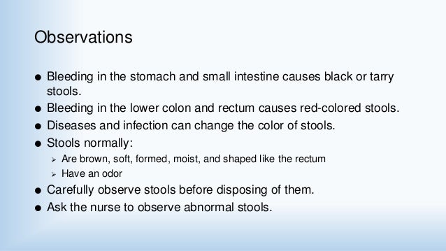 Section 6 Assisting With Bowel Elimination 1