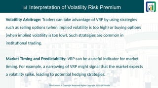 Section 6 - Chapter 2 - Volatility Risk Premium | PPTX