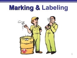 1
Marking &Marking & Labeling
 