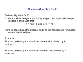 SECTION 6 Cyclic Groups.ppt notes impor | PPT