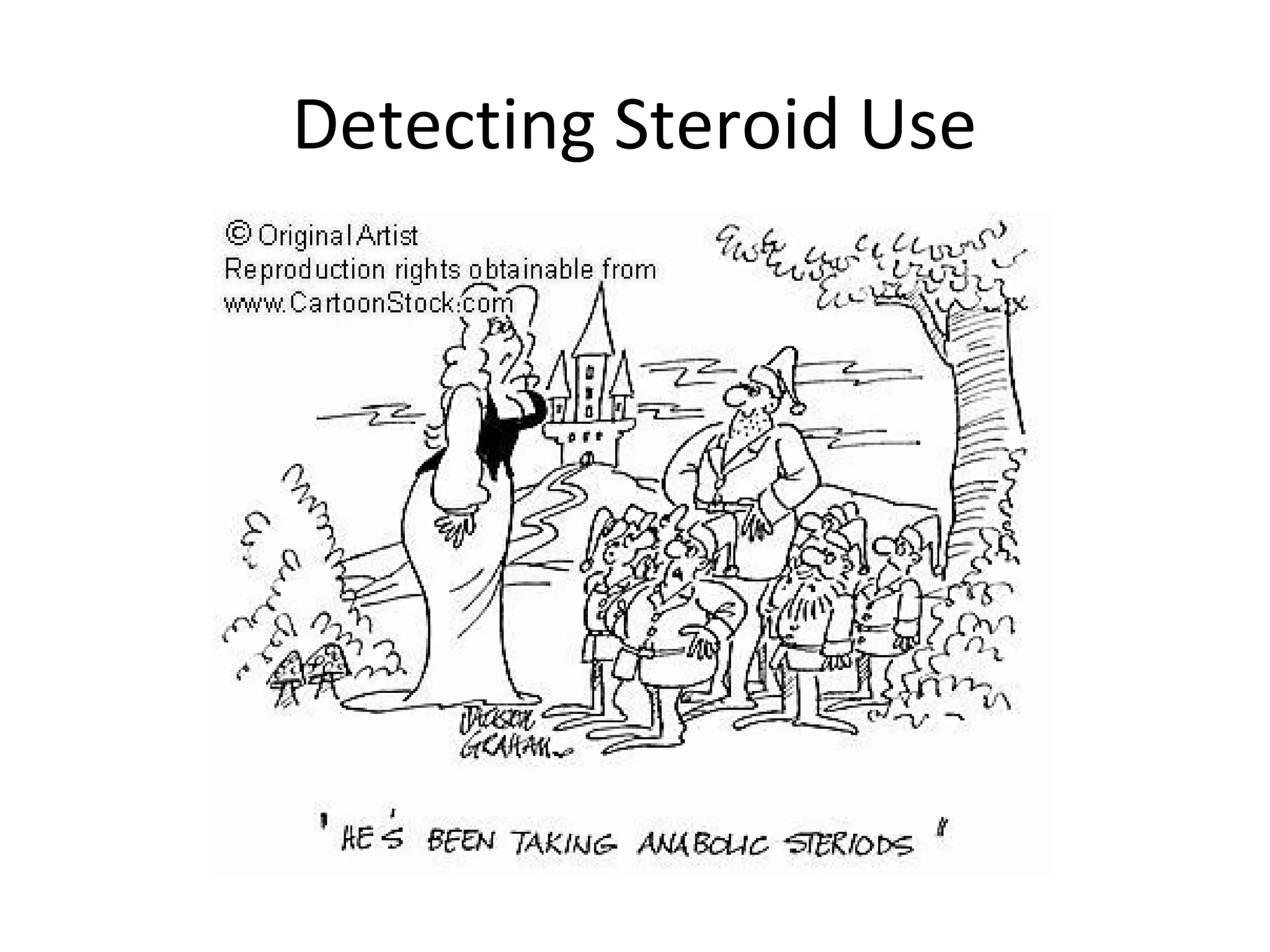 Detecting Steroid Use
 