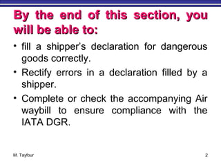 Section 7 documentation | PPT