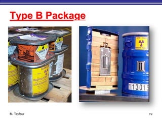 M. Tayfour 19
Type B Package
 