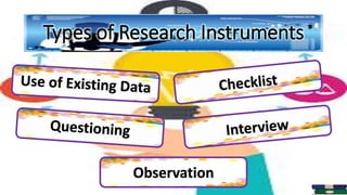 Section 8: Data Gathering and Instrumentation | PPTX