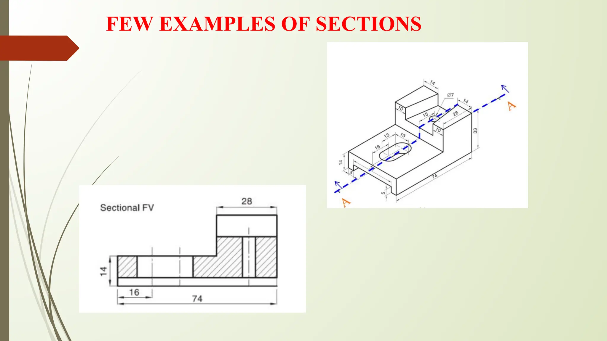 Engineering Drawing-1 Sectional Drawing | PDF
