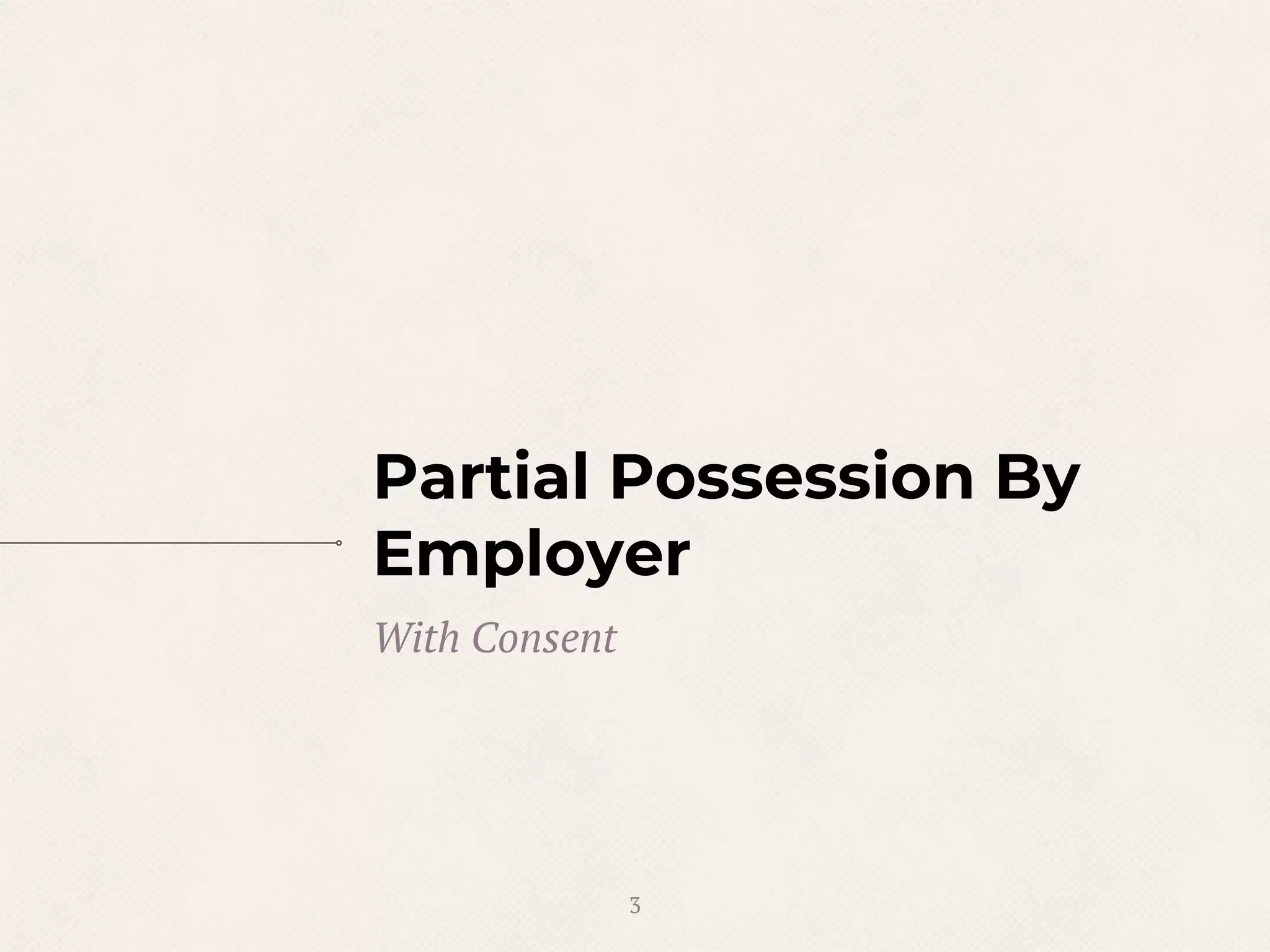 Sectional completion and partial possession by employer PP2 Coursework