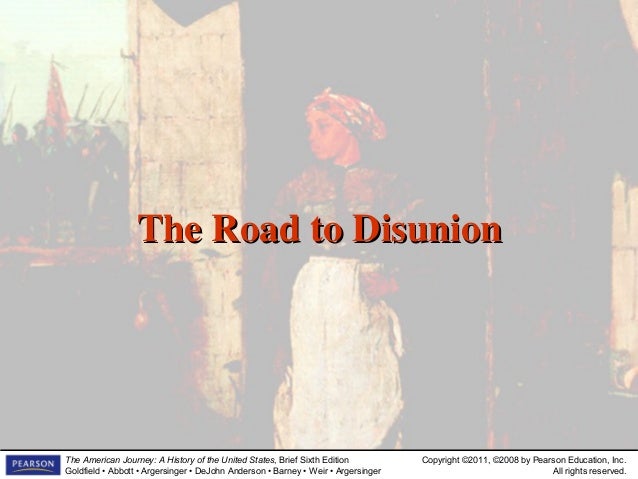 The Politics of Sectionalism Slideshow Chapter 14