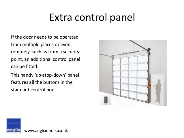 Safety Device Options For Sectional Overhead Doors