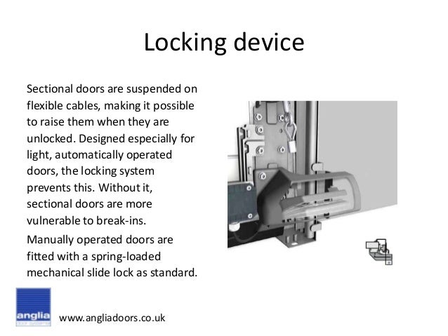 Safety Device Options For Sectional Overhead Doors