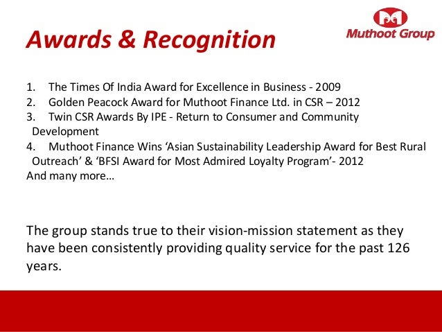 Muthoot finance forex