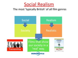 Social Realism   The most 'typically British' of all film genres 