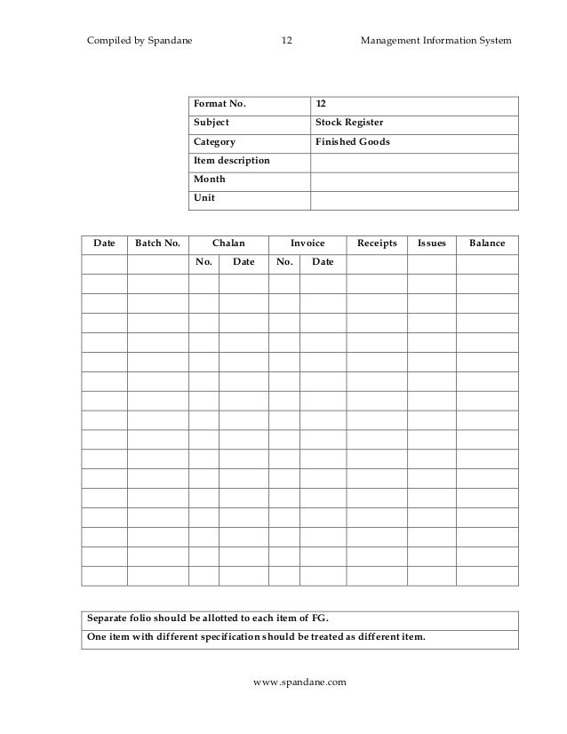 section iii mis formats format issues